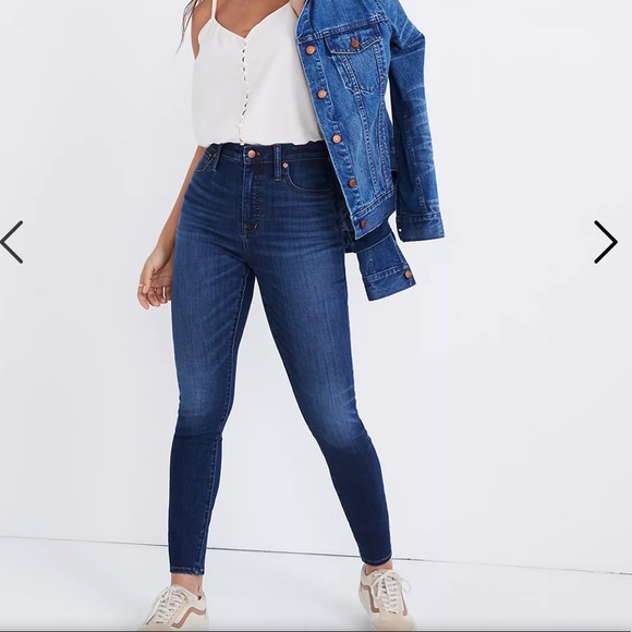 Madewell Denim - Madewell Petite Curvy High Waist Skinny Jeans